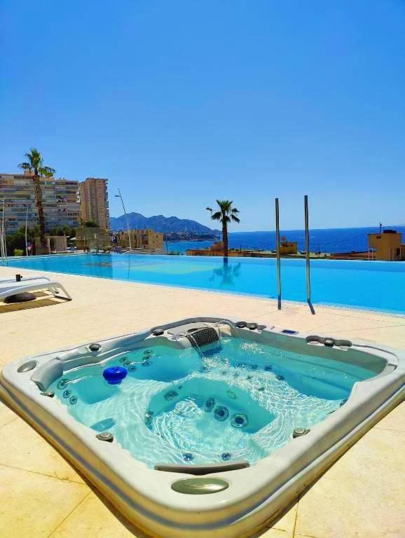 Sunset Cliffs Beach Benidorm Exterior foto