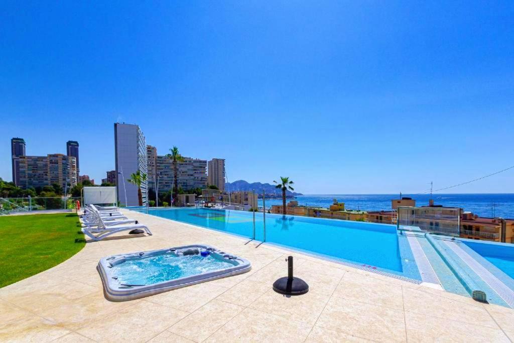 Sunset Cliffs Beach Benidorm Exterior foto