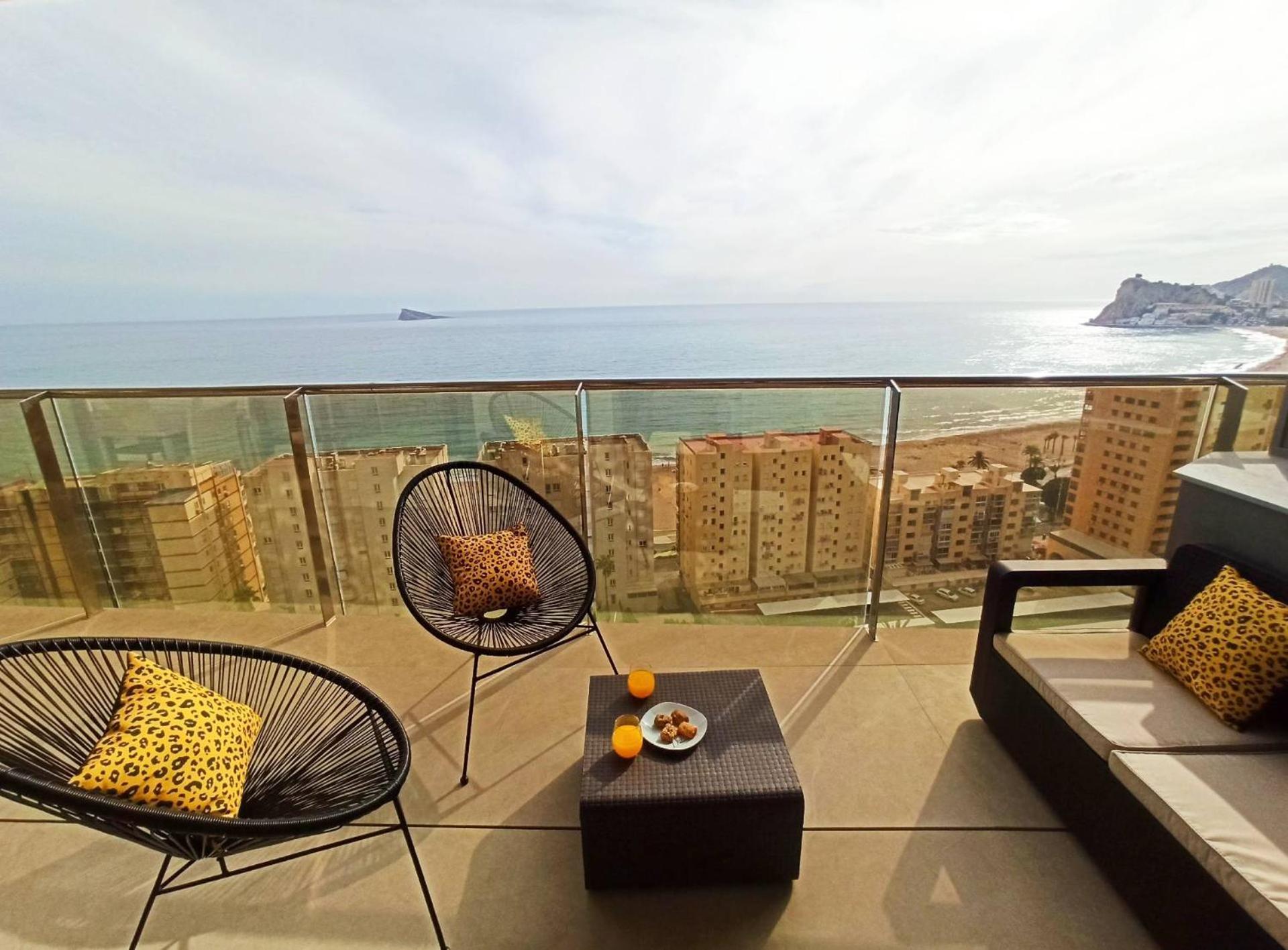 Sunset Cliffs Beach Benidorm Exterior foto